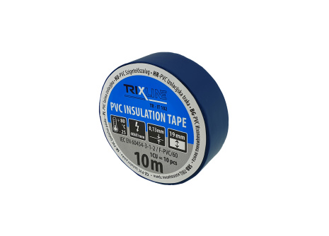 PVC izolačná páska TR-IT 102 10m, 0,13mm modrá TRIXLINE