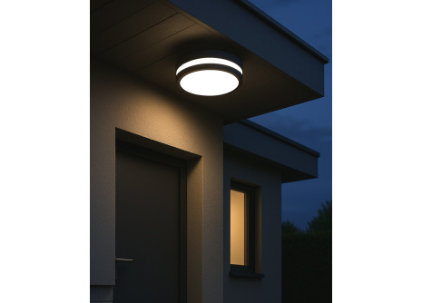 LED stropní CCT svítidlo s pohybovým senzorem TR-261MR - ELLÉS 24W 2400lm ø26x5,5cm Trixline