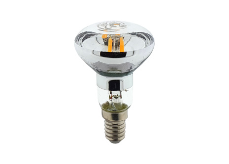 dekorációs LED izzó FILAMENT 5W R50 E14 meleg fehér