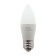 LED izzó Trixline 8W E27 C35 meleg fehér