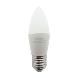 LED izzó Trixline 8W E27 C35 meleg fehér