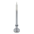 Hosszú LED gyertya - fehér-ezüst HOME DECOR HD-119SS Hosszú LED gyertya - fehér-ezüst HOME DECOR HD-119SS