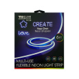 TR-32N Flexibilis NEON LED szalag - kék 1,8m  USB-vel Trixline