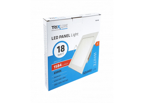 Mennyezeti LED lámpa TRIXLINE – négyszögletes 18W