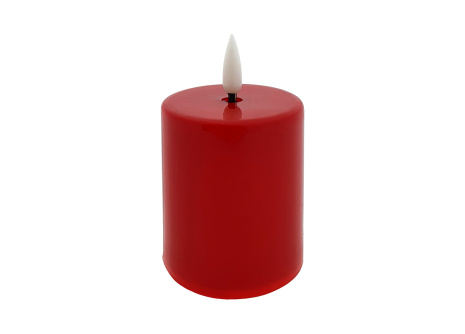 LED gyertya- piros HOME DECOR HD-109