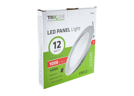 Mennyezeti LED lámpa TRIXLINE – kerek 12W