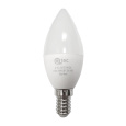 LED izzó Qtec 5W C37 E14 meleg fehér