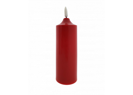 LED gyertya - piros HOME DECOR HD-104