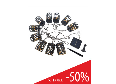 Dekorativní LED solarní světlo TRIXLINE TR 610