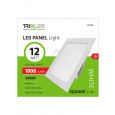 Mennyezeti LED lámpa TRIXLINE – négyszögletes 12W neutrál fehér