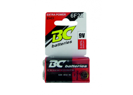 ZnCl 9V elemek BC 6F22/1P 