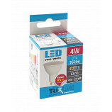 LED izzó BC TR 4W GU10 hideg fehér