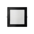 Q-60M LED panel 18W 1980lm 4000K černý - čtvercový přisazený Qtec