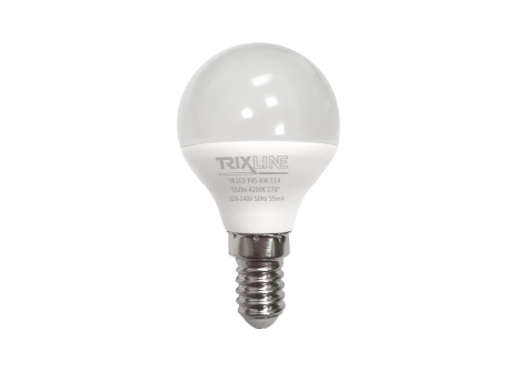 LED izzó Trixline 6W 552lm E14 P45 neutrális fehér