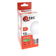 LED izzó  Qtec 13W A60 E27 2700K