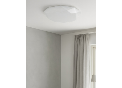 LED stropní svítidlo TR-600C - INDUS 60W 5700lm ø58cm CCT + ovladač Trixline