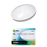 Led svítidlo QTEC Q-230CP 12W 4000K ø25cm/kruhové bílé