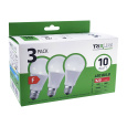 TRIXLINE LED izzó 10W A60 E27 neutrál fehér 3 PACK