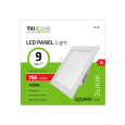 Mennyezeti LED lámpa TRIXLINE – négyszögletes 9W neutrál fehér