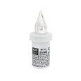 HD-131 LED mécses fehér/fehér villogó láng HOME DECOR HD-131 LED mécses fehér/fehér villogó láng HOME DECOR