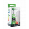 LED izzó Q tec 11W A60 E27 hideg fehér LED izzó Q tec 11W A60 E27 hideg fehér
