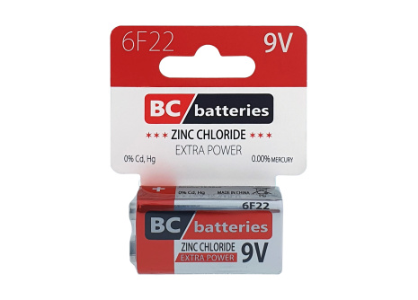 BC 6F22 Extra Power féltartós 9V/1ks